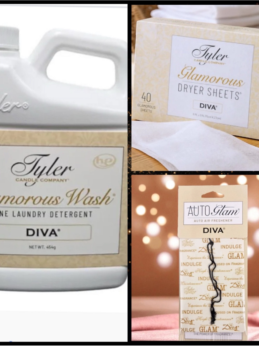 Diva Glamorous Diva Laundry & Home Fragrance Set